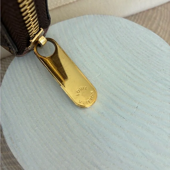 Louis Vuitton Zippy Wallet M41894 LV monogram brown leather with pink interior - Picture 4 of 9